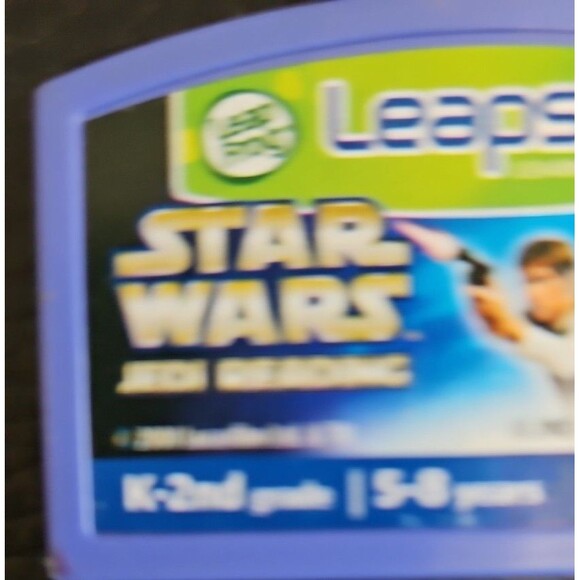 Leapster Star Wars Jedi Reading Game Cartridge K-2nd Grade 5-8 Years - Picture 3 of 4